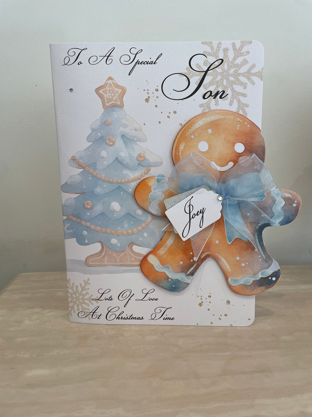 Gingerbread Boy Pop Up