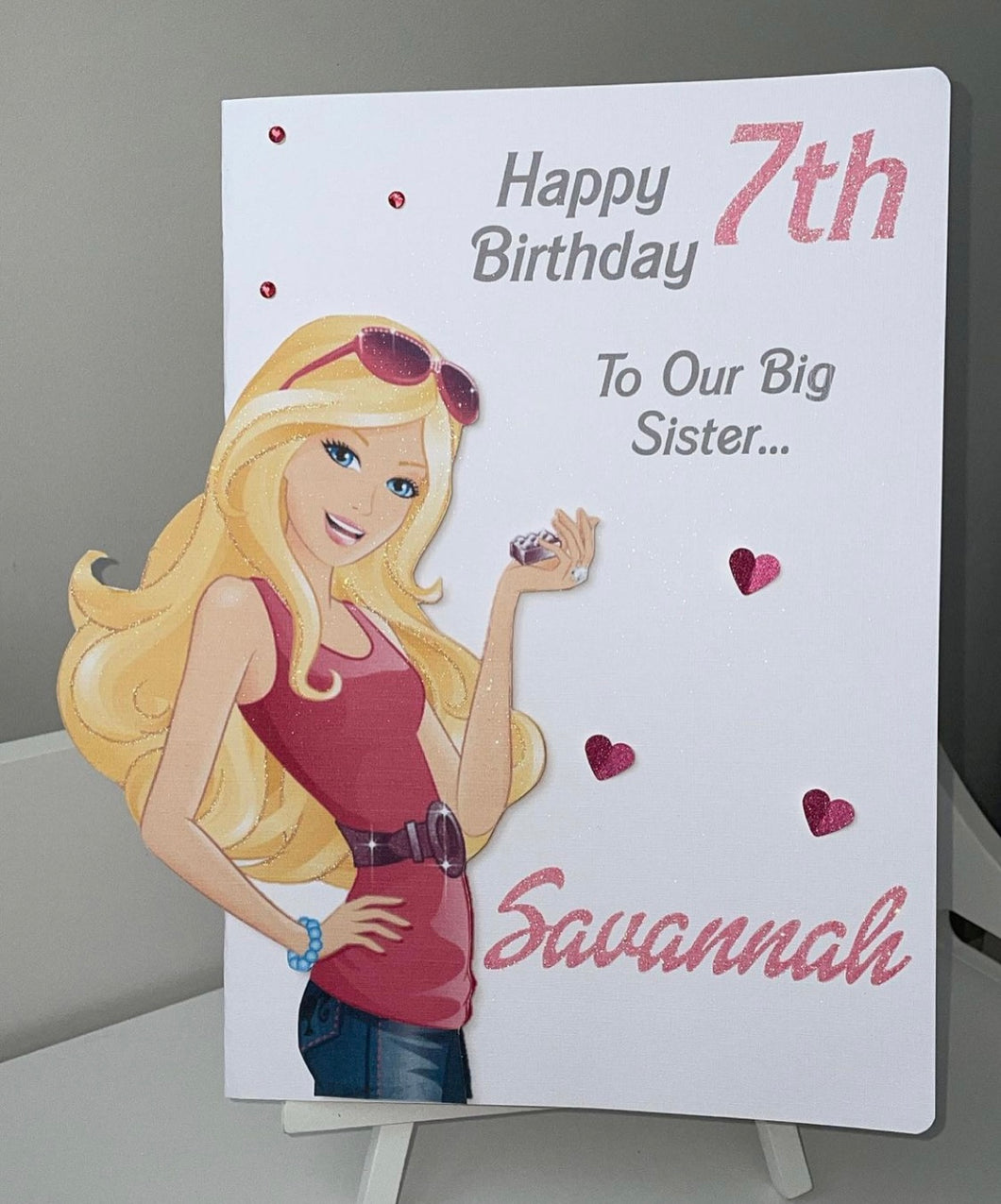 Girls Pop Up Character Card